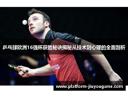 乒乓球欧洲16强杯获胜秘诀揭秘从技术到心理的全面剖析