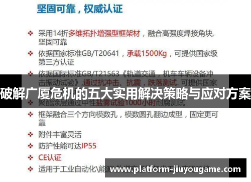 破解广厦危机的五大实用解决策略与应对方案